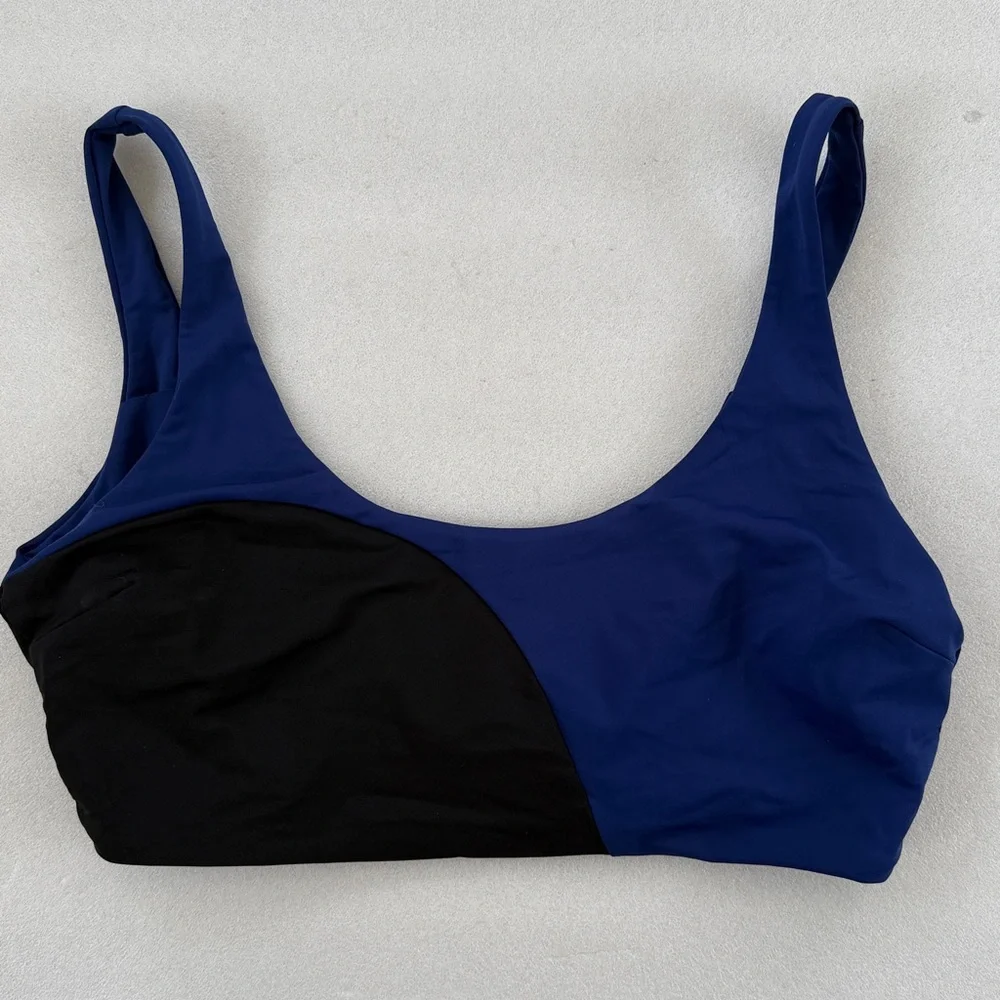 Mara Hoffman Two-Tone Bikini Top